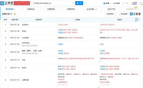 羅永浩新公司注冊資本激增至1億元，聚焦信息系統運維服務新高地